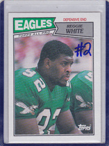 1987 Topps Base Set #301 Reggie White