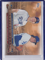 2015 Topps Inspired Play #I-7 Clayton Kershaw|Fernando Valenzuela