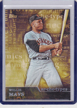 2015 Topps Archetypes #A-23 Willie Mays