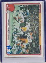 1982 Fleer Team Action #12 Browns