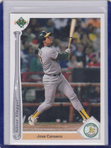 1991 Upper Deck Silver Sluggers #SS4 Jose Canseco