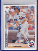 1991 Upper Deck Silver Sluggers #SS8 Ryne Sandberg