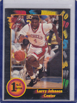 1991 Wild Card Base Set #24 Larry Johnson