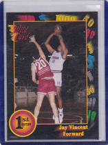 1991 Wild Card Base Set #70 Jay Vincent