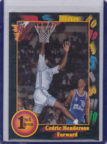 1991 Wild Card Base Set #87 Cedric Henderson