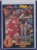 1991 Wild Card Base Set #90 Darnell Valentine