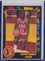 1991 Wild Card Base Set #106 Kelvin Upshaw