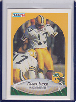 1990 Fleer Base Set #173 Chris Jacke