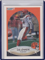 1990 Fleer Base Set #217 Lee Johnson