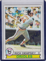 1979 Topps Base Set #593 Rick Dempsey