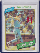 1980 Topps Base Set #488 Roy Howell