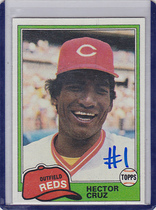 1981 Topps Base Set #52 Hector Cruz