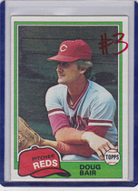1981 Topps Base Set #73 Doug Bair