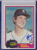 1981 Topps Base Set #79 Bruce Robbins