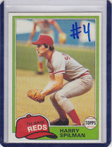 1981 Topps Base Set #94 Harry Spilman