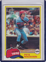1981 Topps Base Set #509 Pete Mackanin