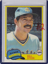 1981 Topps Base Set #532 Bill Stein