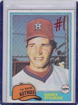 1981 Topps Traded #833 Harry Spilman