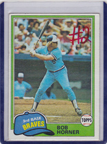 1981 Topps Base Set #349 Glenn Hoffman