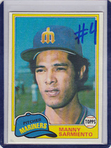 1981 Topps Base Set #649 Manny Sarmiento