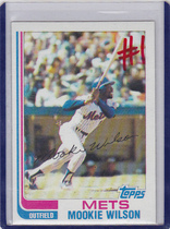 1982 Topps Base Set #143 Mookie Wilson