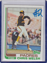 1982 Topps Base Set #376 Chris Welsh