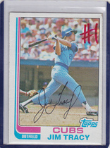 1982 Topps Base Set #403 Jim Tracy