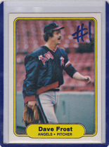 1982 Fleer Base Set #460 Dave Frost