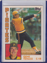 1984 Topps Tiffany #729 Gene Tenace