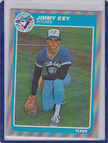 1985 Fleer Base Set #110 Jimmy Key