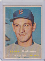 1957 Topps Base Set #355 Frank Malzone