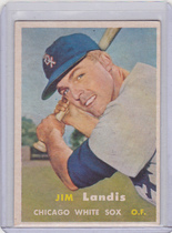 1957 Topps Base Set #375 Jim Landis