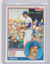 1983 Topps Base Set #292 Craig Swan