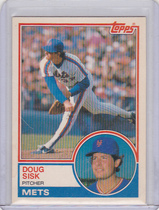 1983 Topps Traded #105 Doug Sisk
