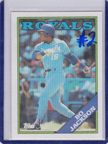 1988 Topps Base Set #750 Bo Jackson