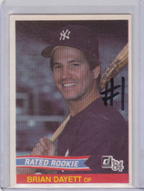 1984 Donruss Base Set #45 Brian Dayett