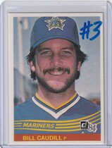 1984 Donruss Base Set #118 Bill Caudill