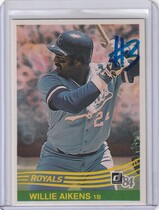 1984 Donruss Base Set #155 Willie Aikens