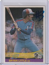 1984 Donruss Base Set #157 Bryan Little