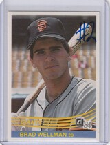1984 Donruss Base Set #265 Brad Wellman