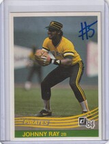 1984 Donruss Base Set #308 Johnny Ray