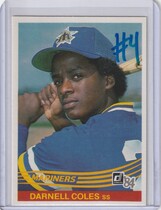 1984 Donruss Base Set #630 Darnell Coles