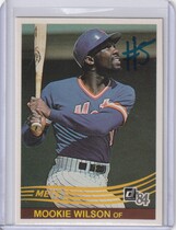 1984 Donruss Base Set #190 Mookie Wilson