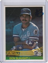 1984 Donruss Base Set #419 Don Slaught