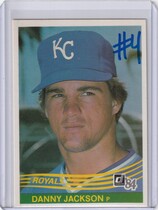 1984 Donruss Base Set #461 Danny Jackson