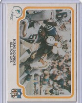 1979 Fleer Team Action #28 Dolphins