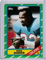 1986 Topps Base Set #351 Mike Rozier