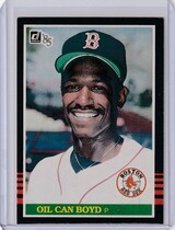 1985 Donruss Base Set #151 Dennis Boyd