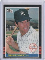 1985 Donruss Base Set #152 Brian Dayett