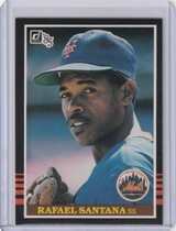 1985 Donruss Base Set #610 Rafael Santana